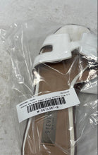 Load image into Gallery viewer, Steven New York Womens Harlien White Open Toe Slip-On Slide Sandals Size 9.5 M