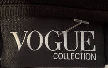 Load image into Gallery viewer, Vogue Womens Black Cotton Crew Neck Short Sleeve Pullover T-Shirt Size XS