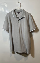 Load image into Gallery viewer, Michael Kors Mens Gray Short Sleeve Collared Casual Golf Polo Shirt Size XL