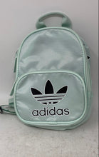 Load image into Gallery viewer, Adidas Womens Green Zipper Adjustable Strap Top Handle Backpack