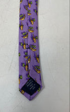 Load image into Gallery viewer, Brooks Brothers Makers Mens Purple Printed Classic Pointed Neck Tie