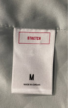 Load image into Gallery viewer, Express Womens Mint Green Supersoft Twill Stretch Double-Breasted Blazer Size M