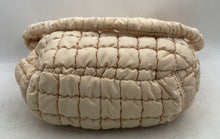 Load image into Gallery viewer, UrbanFit By Urban Expressions Womens Beige Quilted Zip Top Shoulder Bag