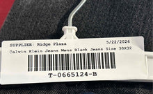 Load image into Gallery viewer, Calvin Klein Jeans Mens Black Pockets Straight Leg Jeans Size 30X32