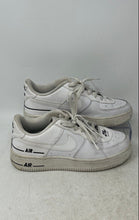 Load image into Gallery viewer, Nike Boys Air Force 1 Low LV8 3 CJ4092-100 White Leather Sneakers Shoes Sz 3.5Y