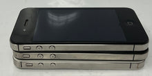 Load image into Gallery viewer, Lot Of 3 Pcs Apple iPhone White Black Mixed Smartphones Not Tested For Parts