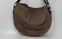 Load image into Gallery viewer, Rosetti Womens Bay Breeze Brown Top Zipper Integrated Adjustable Strap Hobo Bag