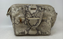 Load image into Gallery viewer, Kate Spade New York Womens Multicolor Snakeskin Print Double Handle Satchel Bag