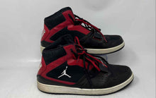 Load image into Gallery viewer, Nike Mens Air Jordan 1 Flight Strap Black Red White Sneaker Shoes Size 11