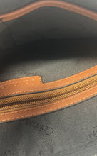 Load image into Gallery viewer, Calvin Klein Womens Black Brown Adjustable Strap Shoulder Crossbody Bag w/ Tags