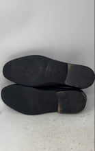 Load image into Gallery viewer, Donald J. Pliner Mens Black Leather Moc Toe Slip-On Loafer Shoes Size 15M