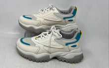 Load image into Gallery viewer, Koaj Womens Suela White Blue Lace-Up Low Top Running Shoes Size EUR 38