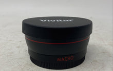 Load image into Gallery viewer, Vivitar Black 55mm Wide Angle Converter With Macro Camera Lens With Cap