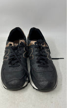 Load image into Gallery viewer, New Balance Womens 574 WL574PMR Black Lace-Up Low Top Running Shoes Size 9 B