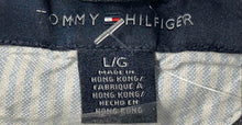Load image into Gallery viewer, Tommy Hilfiger Mens Gray Cotton Short Sleeve Collared Polo Shirt Size Large