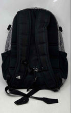 Load image into Gallery viewer, Adidas Mens 5-Star Team Black Gray Adjustable Shoulder Strap Zipper Backpack