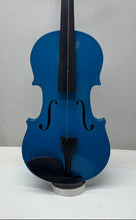 Load image into Gallery viewer, Mendini By Cecilio Blue Right-Handed 4 String Acoustic Violin With Bow In Case