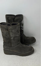 Load image into Gallery viewer, UGG Womens Amie Classic 1013428 Gray Suede Mid-Calf Pull-On Winter Boots Size 7