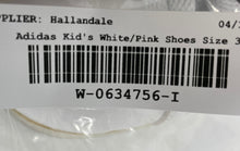 Load image into Gallery viewer, Adidas Girls Grand Court EG5136 White Pink Low Top Lace-Up Sneaker Shoes Size 3