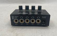 Load image into Gallery viewer, On-Stage HA4000 Pro Black Compact 4 Channel Headphone Amplifier Not Tested