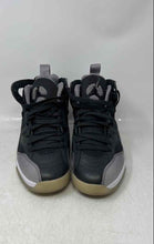 Load image into Gallery viewer, Nike Womens Jumpman Two Trey Black Gray White Lace-Up Basketball Shoes Size 6.5