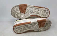 Load image into Gallery viewer, Nike Womens Gamma Force White & Brown Low Top Lace-Up Sneaker Shoes Size 9