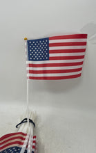 Load image into Gallery viewer, Lot Of 39 Pcs Red White Blue United States Set Small American Flags