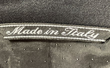 Load image into Gallery viewer, The 24 Collection Mens Black Long Sleeve Italian Double-Breasted Blazer Size 50