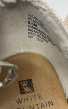 Load image into Gallery viewer, White Mountain Womens Mamba Brown Silver Tone Wedge Espadrille Sandals Size 8.5M