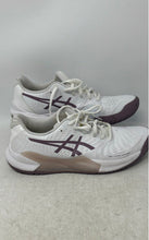 Load image into Gallery viewer, Asics Womens Gel Challenger 14 1042A231 White Purple Lace-Up Running Shoes Sz 10