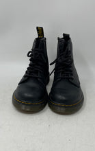 Load image into Gallery viewer, Dr. Martens Boys 1460 Black Leather Round Toe Lace-Up Ankle Combat Boots Size 1