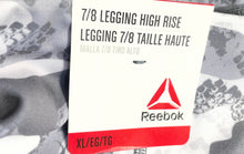 Load image into Gallery viewer, Reebok Womens Gray White Camo Precision High Rise 7/8 Ankle Leggings XL With Tag