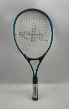 Load image into Gallery viewer, Athletech Adult Black And Blue Geometric Wing Lightweight Tennis Racket