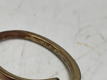 Load image into Gallery viewer, Women's Gold Tone Ring Size 5 With Small White Stones