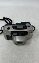 Load image into Gallery viewer, Pentax Silver Black 35mm Point & Shoot Film Camera With Strap Not Tested