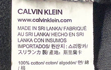 Load image into Gallery viewer, Calvin Klein Mens Black Cotton Short Sleeve Collared Button Polo Shirt Size M