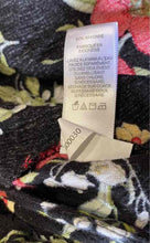 Load image into Gallery viewer, Express Womens Multicolor Floral 3/4 Sleeve Tie Waist Kimono Blouse Top Size L/G