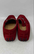 Load image into Gallery viewer, Aldo Mens Zurlo-R Red Suede Slip-On Round Toe Loafer Shoes Size 12