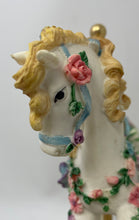 Load image into Gallery viewer, San Francisco Music Box Company Multicolor Engraved Musical Horse Carousel
