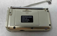 Load image into Gallery viewer, L-218 TF Card Slot Mini Portable Speakers Pocket AM FM Radio 2 Pcs Not Tested