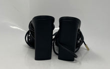 Load image into Gallery viewer, Olivia Jaymes Womens Black Knot Front Wrap Around Ankle Strap Heels Size 7