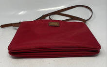Load image into Gallery viewer, Authentic Lauren Ralph Lauren Womens Red Shoulder Crossbody Handbag