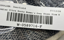 Load image into Gallery viewer, Adidas Mens UltraBoost Laceless BB6141 Gray Low Top Running Shoes Size 8