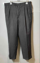 Load image into Gallery viewer, U.S.Polo Assn. Mens Gray Pleated Pockets Straight Leg Dress Pants Size W36X30L