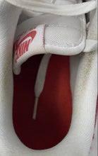 Load image into Gallery viewer, Nike Womens Air Force 1 07 FQ7626-100 White Red Tennis Sneaker Shoes Size 8