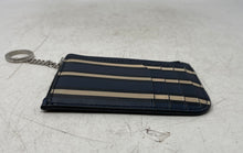 Load image into Gallery viewer, Kate Spade New York Womens Blue Beige Credit Card Slots Coin Wallet