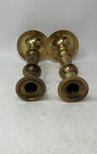 Load image into Gallery viewer, Sterling Tone Rounded Base Decorative Candlestick Candle Holder