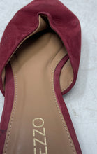 Load image into Gallery viewer, Arezzo Womens Red Suede Pointed Toe Slip-On Mule Flats Size EUR 39