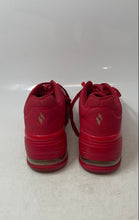 Load image into Gallery viewer, Skechers Womens Street Million Air 155401 Red Lace-Up Sneakers Shoes Size 9.5