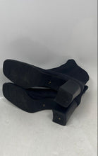 Load image into Gallery viewer, Nine West Womens Tania 2 Black Square Toe Block Heel Ankle Boots Size 8.5M